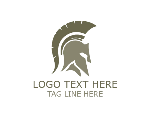 Modern Gladiator Head Logo for Sports and Esports Branding