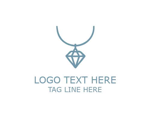 Modern Gold Gem Logo