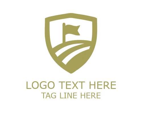 Modern Golf Emblem Logo for Sports Branding