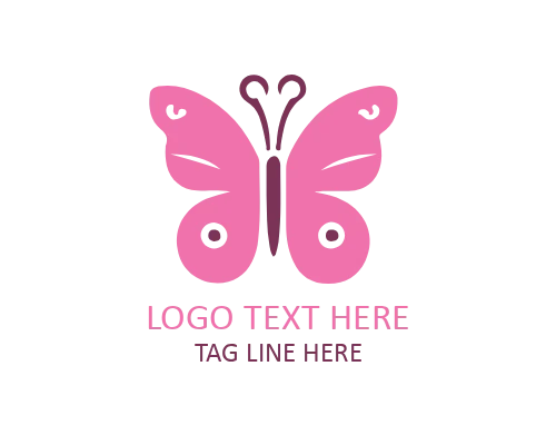  Modern Gradient Butterfly Logo