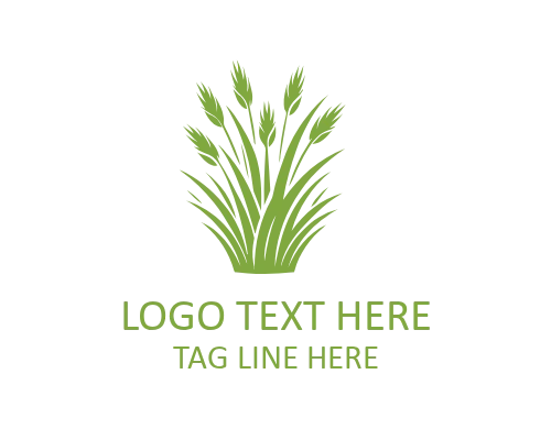 Modern Grass Logo for Nature Branding