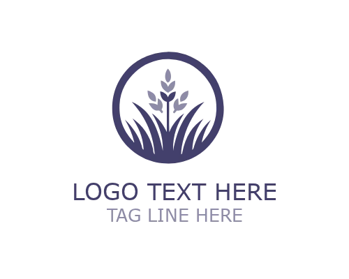  Modern Green Grass Logo