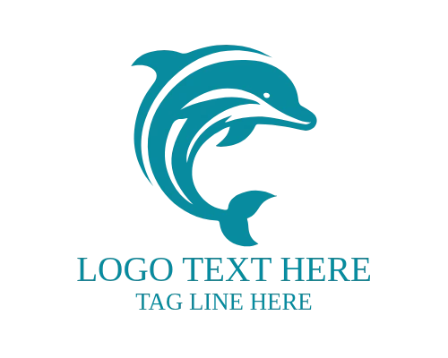Modern Health Dolphin Logo