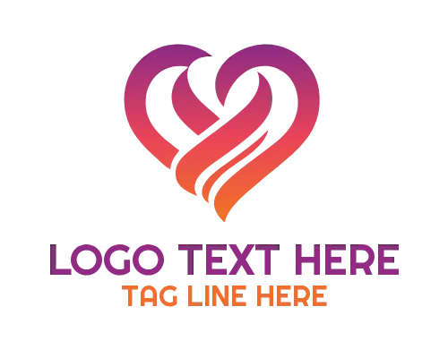 Modern Heart Logo