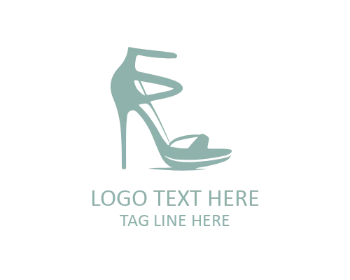  Modern Heel Line Icon for Fashion and Digital Branding