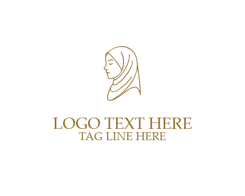 Modern Hijab Identity Logo