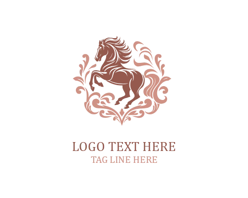 Modern Horse Head Logo