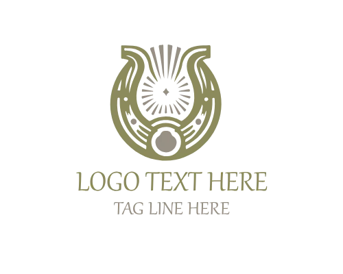 Modern Horse Shoe Icon