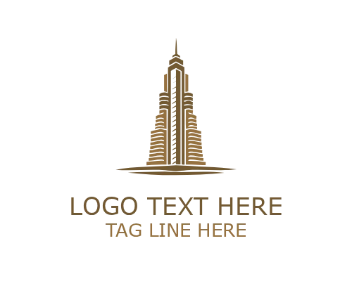 Modern House Outline Logo