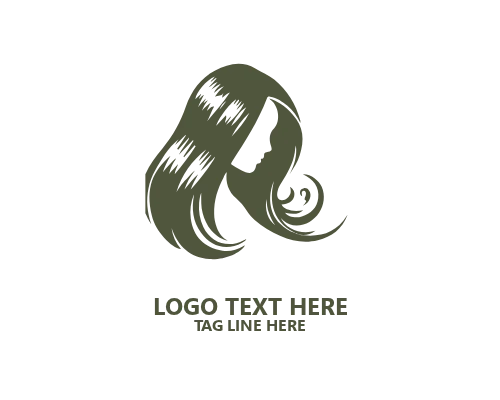 Modern Icon Women Hair Logo