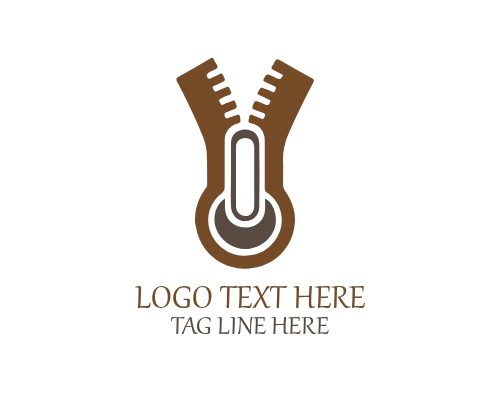  Modern Icon Zipper Logo for Digital Fashion and Apparel Brands