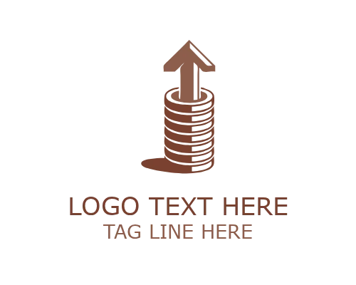 Modern Investment Money Logo for Financial Branding
