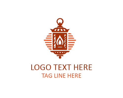Modern Lantern Symbol