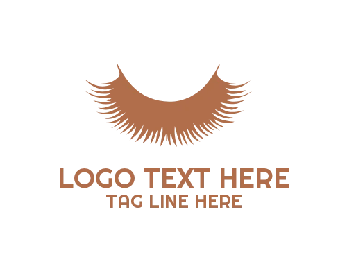 Modern Lash Studio Eye Logo