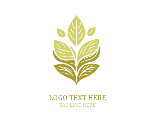 Modern Leaf Emblem