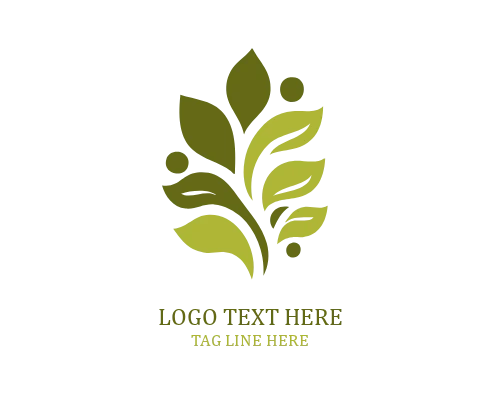 Modern Leaf Symbol