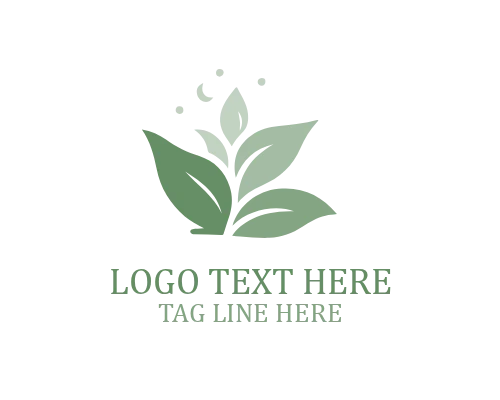 modern Leaves logo