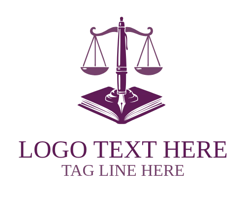 Modern Legal Pen Logo