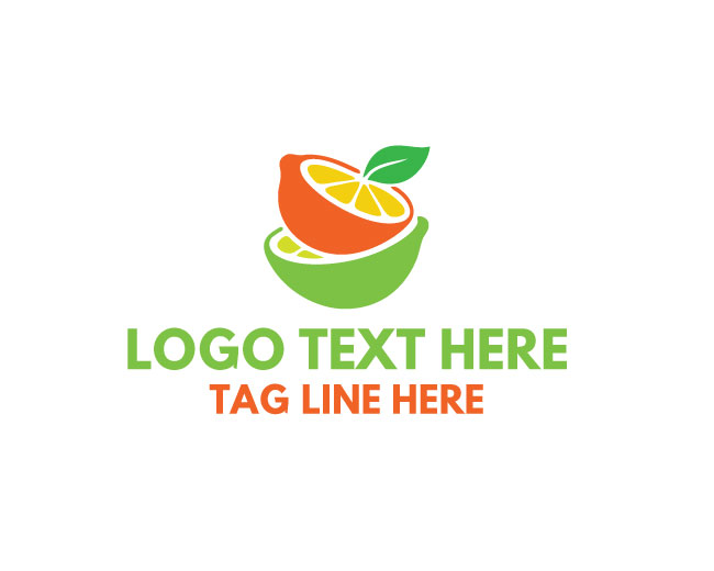 Modern Lemon Splash Logo
