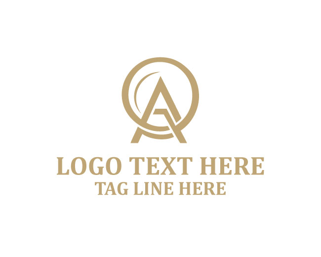 Modern Letter A Logo