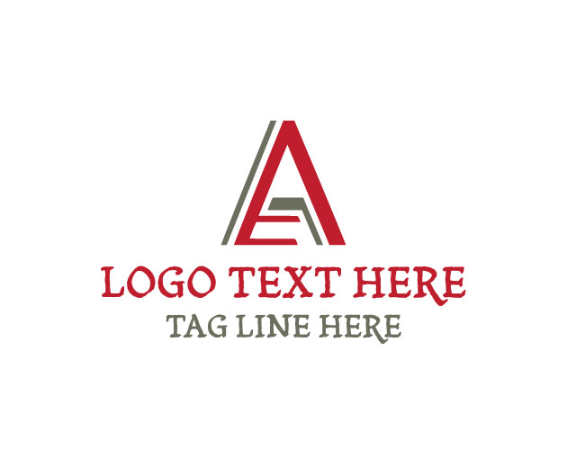 Modern Letter A Logo