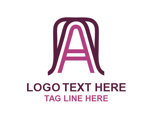 Modern Letter A Logo