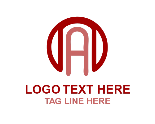Modern Letter A Logo