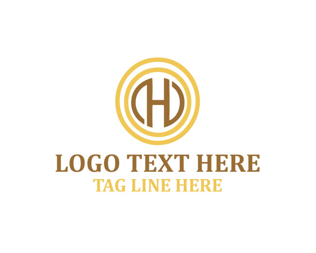 Modern Letter H Logo
