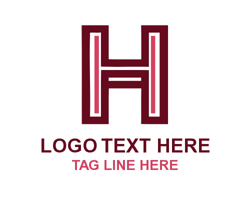 Modern Letter h Logo