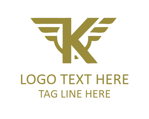 Modern Letter K Logo for Business Branding