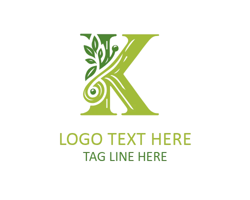 Modern Letter K Logo for Corporate and Startup Identity