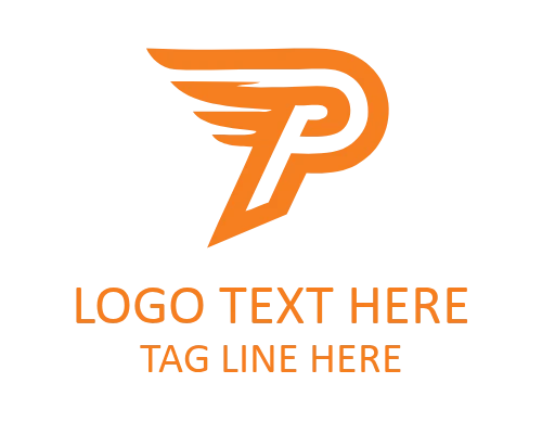 Modern Letter P Logo for Business Branding