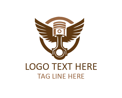 Modern Lifestyle Wings Logo