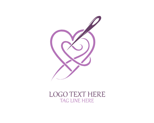 Modern Line Crafts Needle Logo