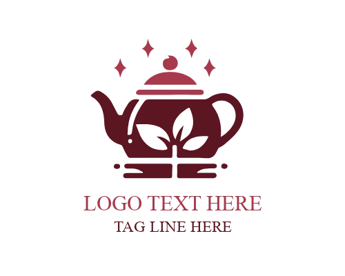 Modern Lineart Teapot Logo for Contemporary Tea and Lifestyle Brands