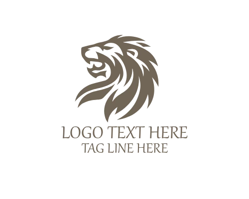 Modern Lion Head Logo for Leadership and Corporate Branding