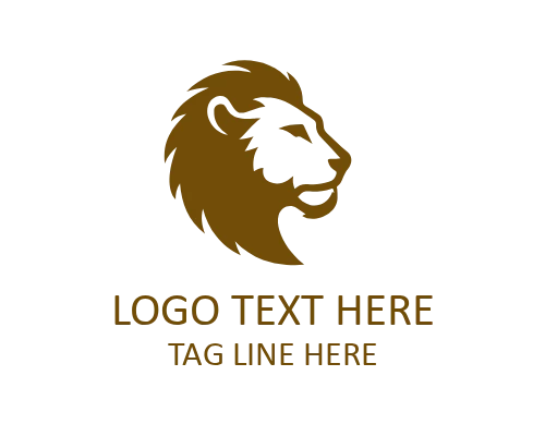 Modern lion Head Logo for Strong Brand Identity