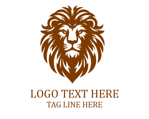 Modern Lion Logo