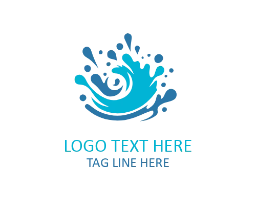 Modern Liquid Splash Logo for Creative Brands