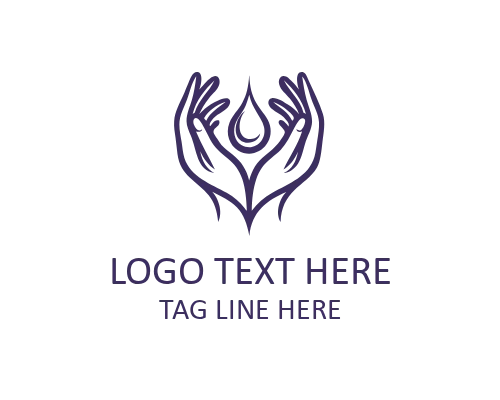 Modern Liquid Symbol Logo