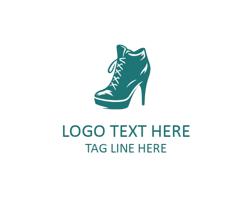 Modern Luxury Heels Boutique Symbol
