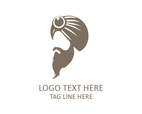 Modern Luxury Turban Logo for Fashion, Lifestyle, and Premium Brands