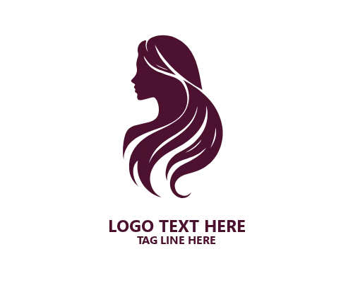 Modern Luxury Women Hair Logo