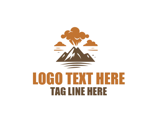 Modern Mark Volcano Logo