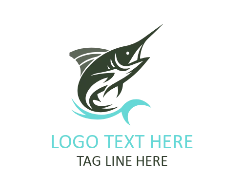 Modern Marlin Fish Logo for Fishing and Marine Branding