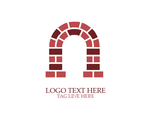 Modern Masonry Construction Logo