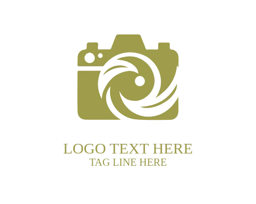 Modern Minimal Camera Logo