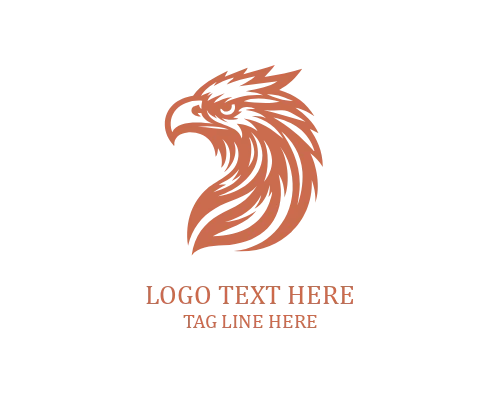 Modern Minimal Eagle Logo