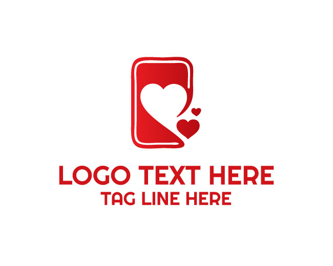 Modern Mobile Love Logo