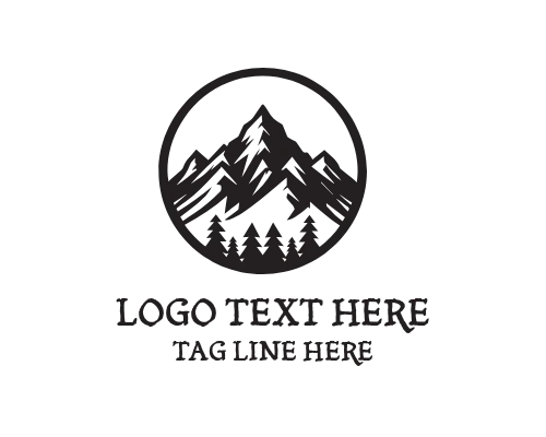 Modern Mountain Logo for Outdoor Branding